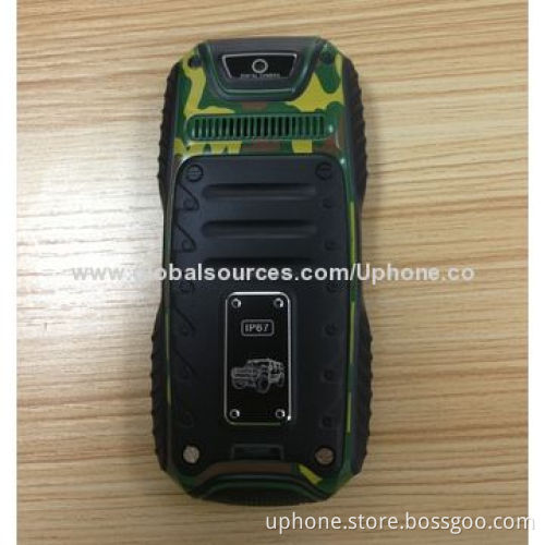 Manufacturer Cheapest Waterproof Dual-mode Mobile Phones with 240 x 320 Pixels Resolution